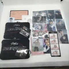 Stray Kids ボアカードケース 2種 ＋ シール・カード、セット
