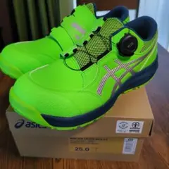 ASICS WINJOB CP209 BOA 限定カラー 安全靴 左右色違い - メルカリ