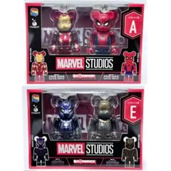 BE@RBRICK Happyくじ MARVEL ペアボックス賞 A E 2種