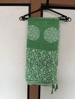 パレオ　フリンジ付き　綿