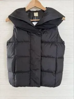 ◾️タグ付き C.ROUAN PARIS ダウンベスト 黒