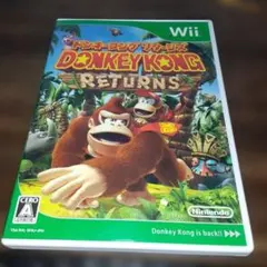 ポ【動作確認済】ドンキーコング リターンズ【Wii】
