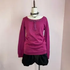 リボンデザインニット　fairygrunge フェアリーグランジ　ガーリーのサムネイル