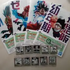 ドラゴンボール クリアファイル＆ステッカー ウエハースシール