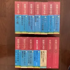 「世界の文学」（中央公論社刊）、14冊一括 2026年最新】中央公論社 世界の文学の人気アイテム - メルカリ