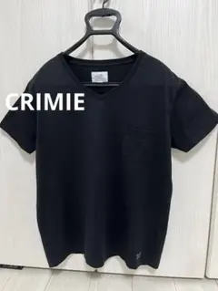 THE CRIMIE クライミー Vネック ポケットTシャツ ブラック L 黒のサムネイル