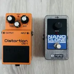 BOSS DS-1 & Electro-Harmonix Nano Clone - メルカリ