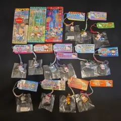 平成レトロ ご当地キティ根付けマスコット 北,西日本レア入り 20点セット 新品 平成レトロ ご当地キティ根付ストラップ 北,西日本レア入り 20点セット