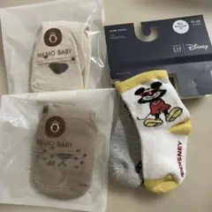 【新品未使用】NEMO BABY GAP ミッキー 靴下 ベビー キッズ