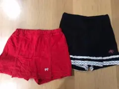 3カン4オン　ハッシュアッシュ　ショートパンツ2枚まとめ売り