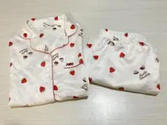 GU 長袖パジャマ　アポロチョコ柄　Sサイズ