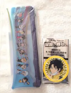 マツキヨココカラ★ハイキュー!!　歯ブラシポーチ　クリアステッカー佐久早聖臣くん