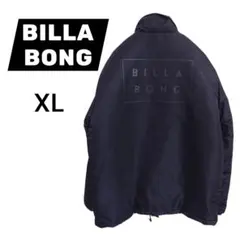 【BILLABONG】新品サーモライト中綿 コーチジャケットブラック　一部跡あり