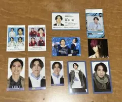SixTONES 田中樹 デタカ 厚紙 証明写真 切り抜き 11枚セット