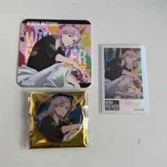 ウィンドブレイカー 桐生三輝 缶バッジ カード コースター セット