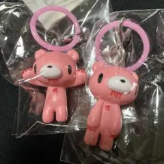 いたずらぐまのグルーミーマスコットチャームめじるしアクセサリー　スタンダード２種