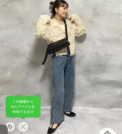 しまむら　カーディガン　ベージュ　淡色系女子 長袖 可愛い服