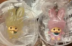新品　モンチッチ　チムたん　めじるしアクセサリー2 Monchhichi 2個