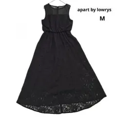 apart by lowrys ブラックレースワンピース M
