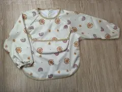 幼児用長袖お食事エプロン