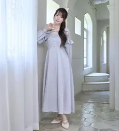 RoseMuse Tack mermaid dress グレー - メルカリ