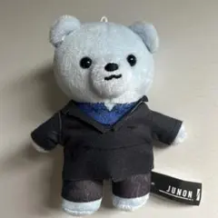 新品】BE:FIRST JUNON ジュノン くま ぬいぐるみ 青 ブルー - メルカリ