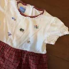 familiar 90サイズ ワンピース