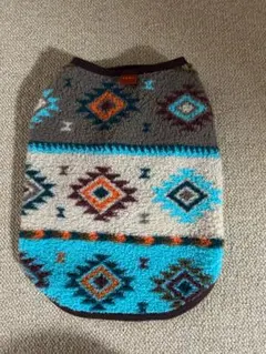 犬用フリース服　幾何学模様 4号サイズ