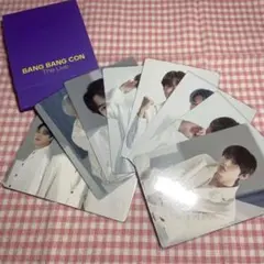 BTS バンバンコン メッセージフォト ジンコンプセット BTS バンバンコン ミニフォト ユニット コンプ ジン ジミン テテ
