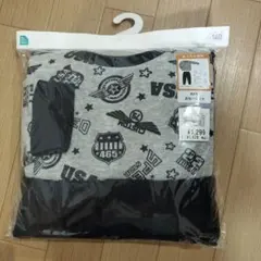 未開封★裏起毛パジャマ140