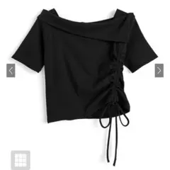 GRL オフショルドロストテレコトップス [ tu1653 ]