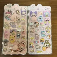 ラブブー 透明シール 2シートセット　ラブブシール　お尻シール