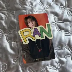 MAZZEL ランダムフォトカード・ステッカーセット RAN ラン
