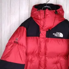 《激レア》ノースフェイス☆ダウンジャケットS刺繍レッドD41028