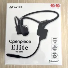 新品未開封】AVIOT WB-E1M 骨伝導イヤホン 指向性ECMブームマイク