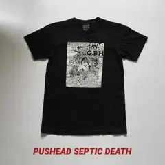 パスヘッド PUSHEAD Tシャツ SEPTIC DEATH M punkのサムネイル
