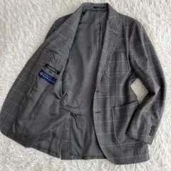超美品☆アンティカゴルフウェアML白黒チェックユニセックス上下