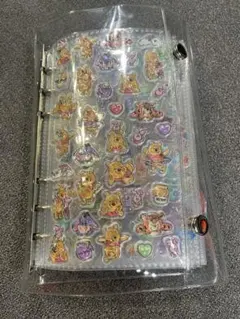 ディズニーシール手帳　完成品　ドロップシール