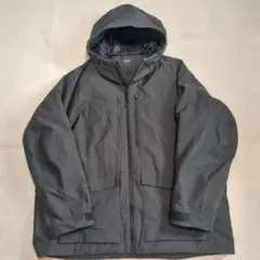 美品 ユニクロ ハイブリッドダウンパーカー 希少 4XL グレー 大きいサイズ