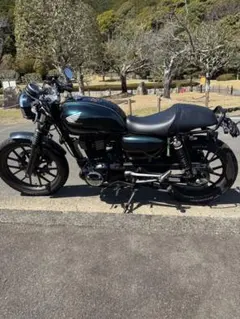 GB350 オリジナルカラー緑　カフェレーサーのサムネイル