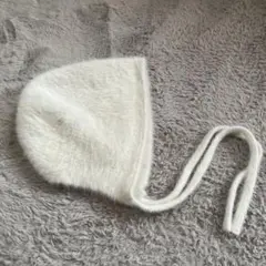 green label relaxing オフホワイト ニット帽 ☆