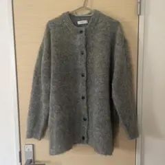 ページボーイ PAGEBOY 21AW シャギークルーカーディガン