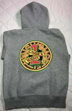 WANIMA 1chance night限定パーカー グレー Mサイズ※黄ばみ有