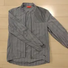 PUMA チェック柄ジャケット Lサイズ