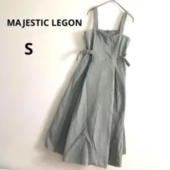 【美品】マジェスティックレゴン ワンピース サロペットロング Sのサムネイル