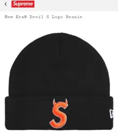 Supreme / New Era Devil S Logo Beanie(黒)