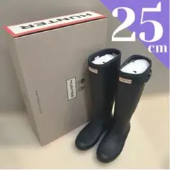 Hunter ブーツ ネイビー UK6 25cm
