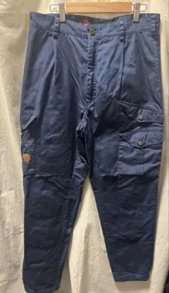 fjallraven パンツ　ネイビー　トラウザー　カーゴパンツ　ハイキング