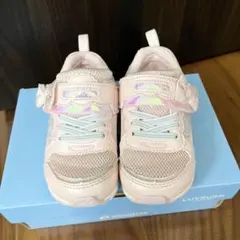 ムーンスター ラブラッシュ　ピンク　15 15.0 スニーカー　靴　女の子