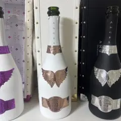 エンジェルシャンパン ホリデーエディション 空箱&空瓶 エンジェル シャンパン ホリデーエディション 限定 箱＆空瓶 - メルカリ